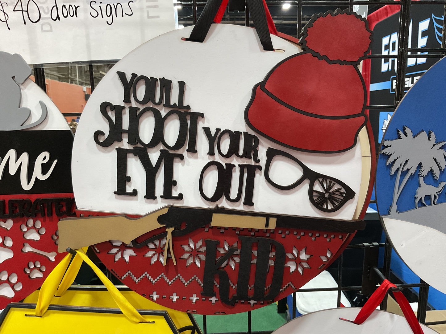 Christmas story sign