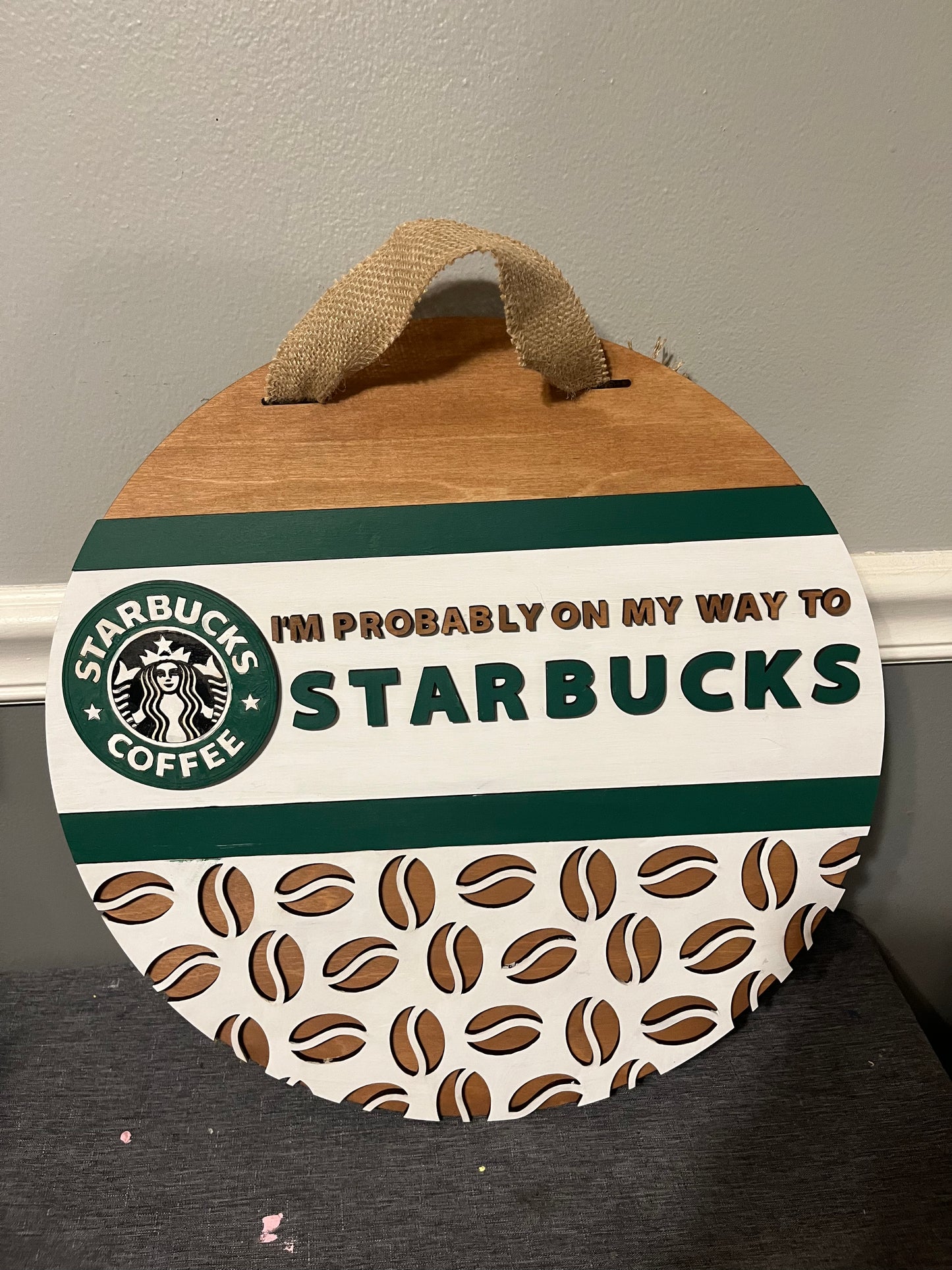 Coffee door sign