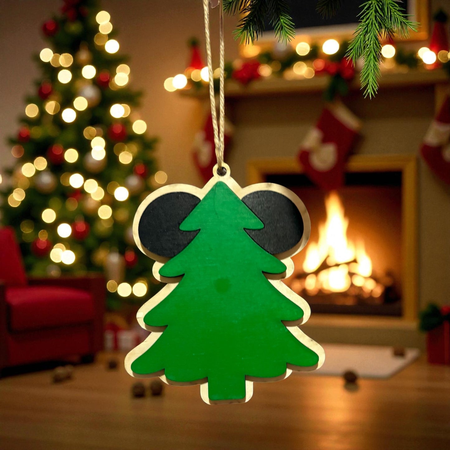 The mouse family tree ornament