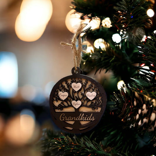 Family tree ornament