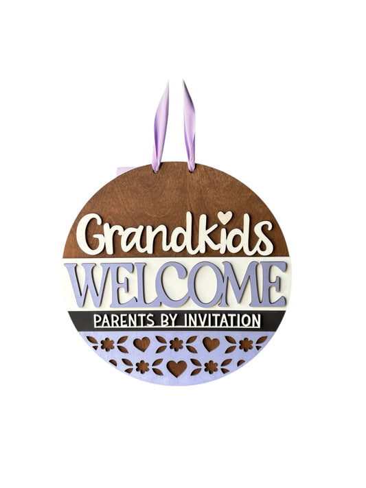 Grandkids welcome