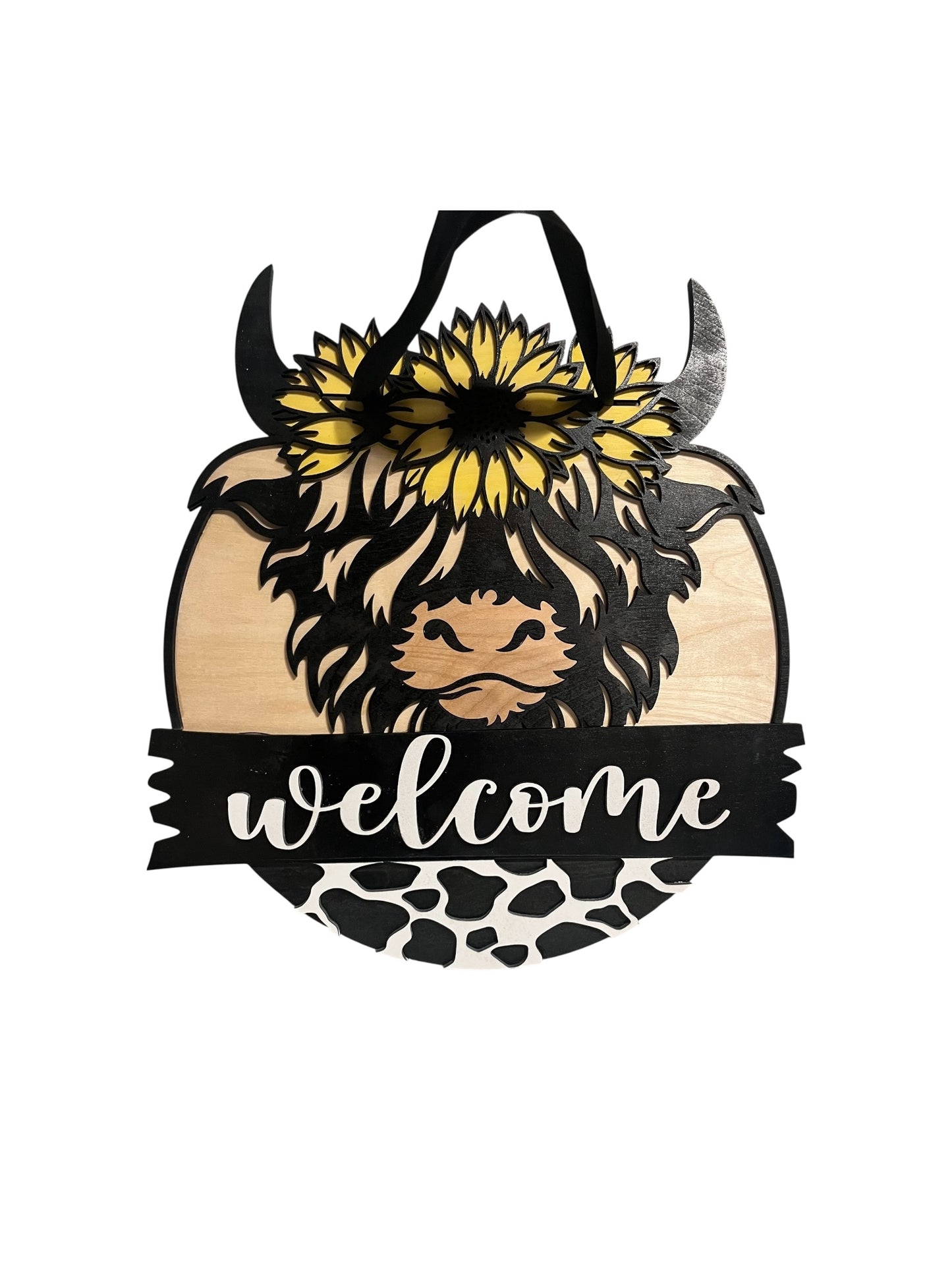 Welcome highland cow
