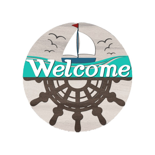 Welcome sailboat