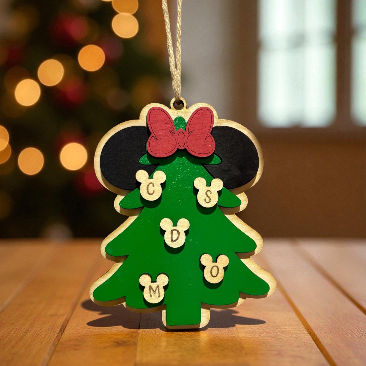 The mouse family tree ornament