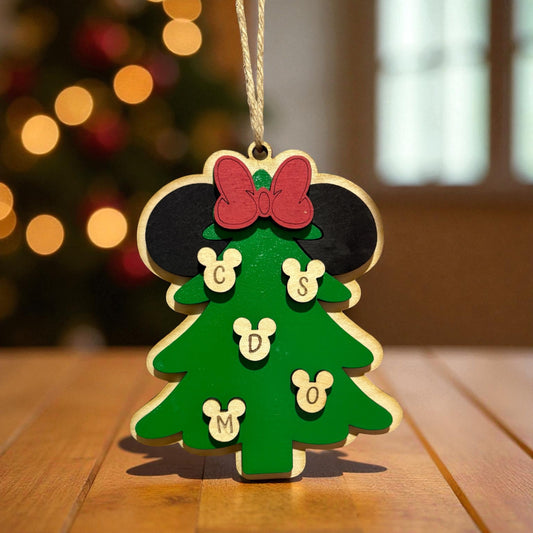 The mouse family tree ornament