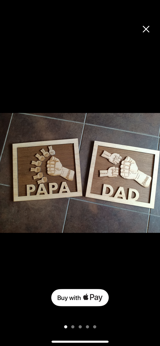 Father’s Day fist bump